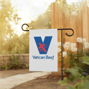 Pope leo xiv vatican beef Flag