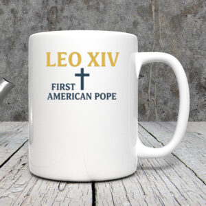 Robert Francis Prevost New Pope Leo Xiv Vatican City Mug