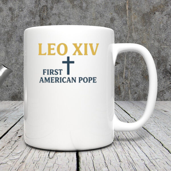 Robert Francis Prevost New Pope Leo Xiv Vatican City Mug