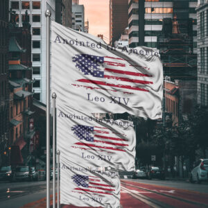 Robert Prevost Anointed In America Leo XIV Flag