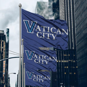 Vatican City, Pope Leo XIV Flag