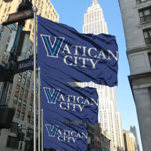 Vatican City, Pope Leo XIV Flag