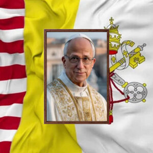 Vatican Religious Print, Pope Leo XIV Poster