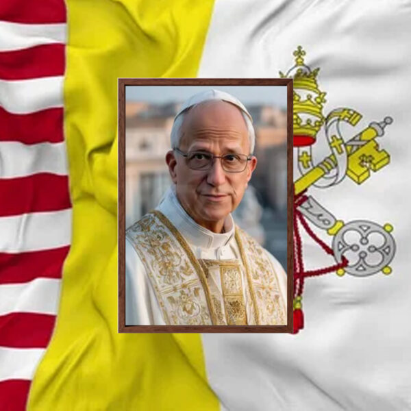 Vatican Religious Print, Pope Leo XIV Poster